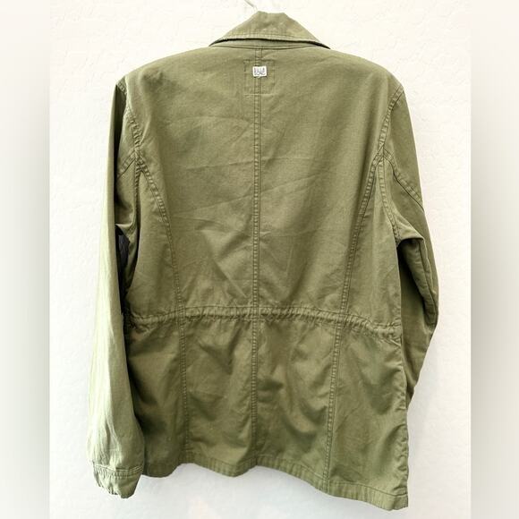 BILLABONG | “Off the Record” Utility Jacket Olive Green Cotton | Size Large - Picture 5 of 7